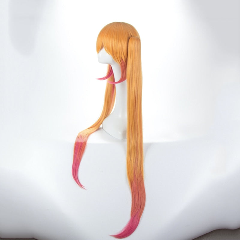 Japanese Anime Kobayashi san Chi No Maid Dragon Tohru Cosplay Wig Long pigtails Bunches Wig Synthetic Wig For Women Cosplay Hair