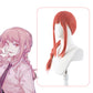 Chainsaw Man Marchma cosplay Wig Chainsaw Man Pavacos False Hair Orange Red Fried Dough Twists Braid Long Hair