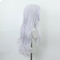 Anime Wig Spell Battle: Gojo Satoru Female Body Transformation, Long Curly Hair Cosplay, Chemical Fiber Wig Headset