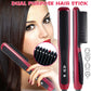 Dual-Purpose Hair Straight Styler Straightener Hair Curler Curling Ceramics Styling Straightener Combs Hair Stick for Women Men