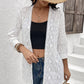 Lace Open Front Cover Up