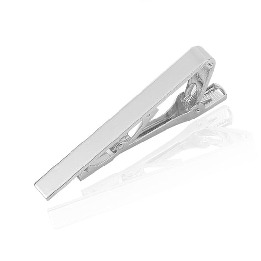 New Fashion Tie Clip Accessories Stainless Steel Tie Clip Men's Simple Shirt Clip