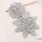 Sweet princess bridal headgear handmade crystal inlaid rhinestone flower cloth headband hair ornament