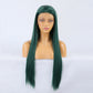 Goddess Wig Natural Realistic Wig Chemical Fiber Front Lace Long Straight Hair Matte High Temperature Silk Wig Headgear