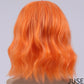 Fashion chemical fiber wig pink short curly corn perm bob hair set European and American short hair wig ladies headgear