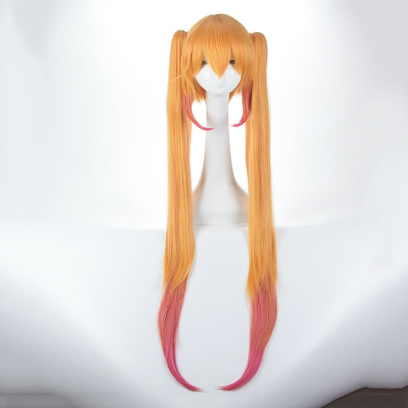 Japanese Anime Kobayashi san Chi No Maid Dragon Tohru Cosplay Wig Long pigtails Bunches Wig Synthetic Wig For Women Cosplay Hair