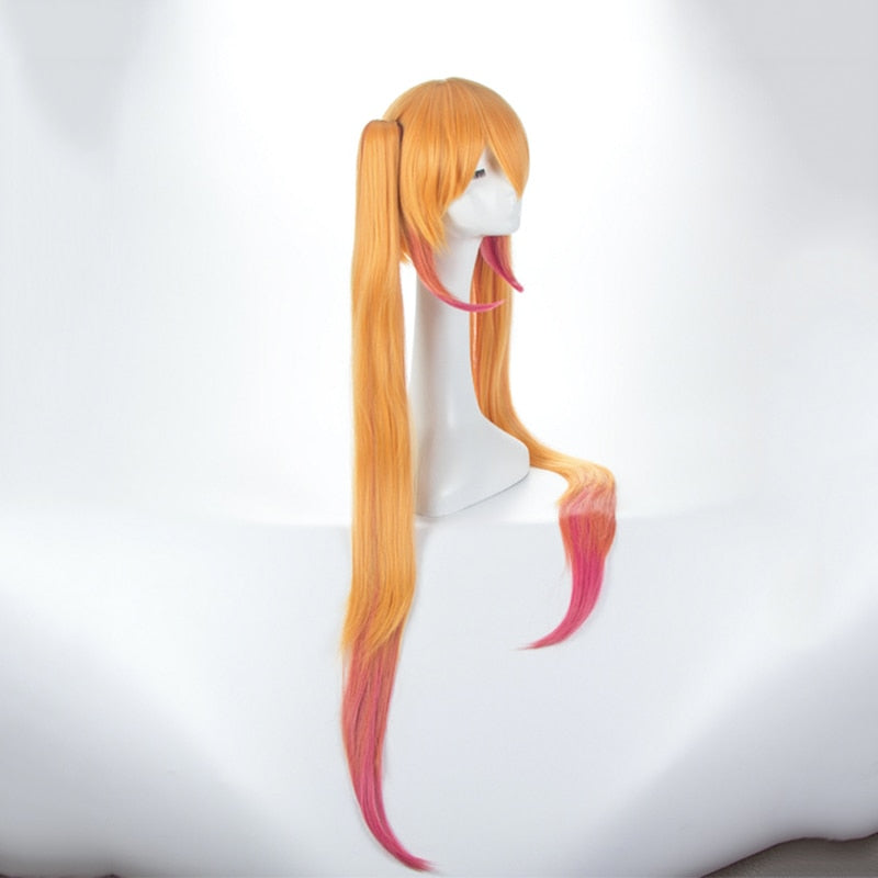 Japanese Anime Kobayashi san Chi No Maid Dragon Tohru Cosplay Wig Long pigtails Bunches Wig Synthetic Wig For Women Cosplay Hair