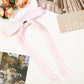 Ribbon tied hair clip, bow tie, ribbon ribbon hair clip, sweet and cute side duckbill clip hair accessory
