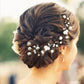 6 Pieces Wedding Bridal Hair Jewelry