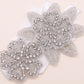 Sweet princess bridal headgear handmade crystal inlaid rhinestone flower cloth headband hair ornament