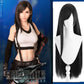Tifa cos wig Final Fantasy 7 remake Tifa cos wig black simulation scalp cosplay fake hair game