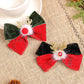 Christmas Antlers Hairball Hair Clip Christmas Cute Bow Duck billed Clip Hair Clip Decorative Headpiece