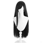Tifa cos wig Final Fantasy 7 remake Tifa cos wig black simulation scalp cosplay fake hair game