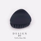 Korean Fashion Design Women Hair Claw Solid Color Hair Crab Retro Square Scrub Hair Clips