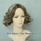 Brown Balayage Color Short Wave 4x5 Mono Top Wig 12A Grade Cuticle Aligned Brazilian Virgin Hair Wig
