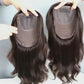 Natural Color 12A 130% Density Women Human Hair Silk Top Topper With Hair Clip