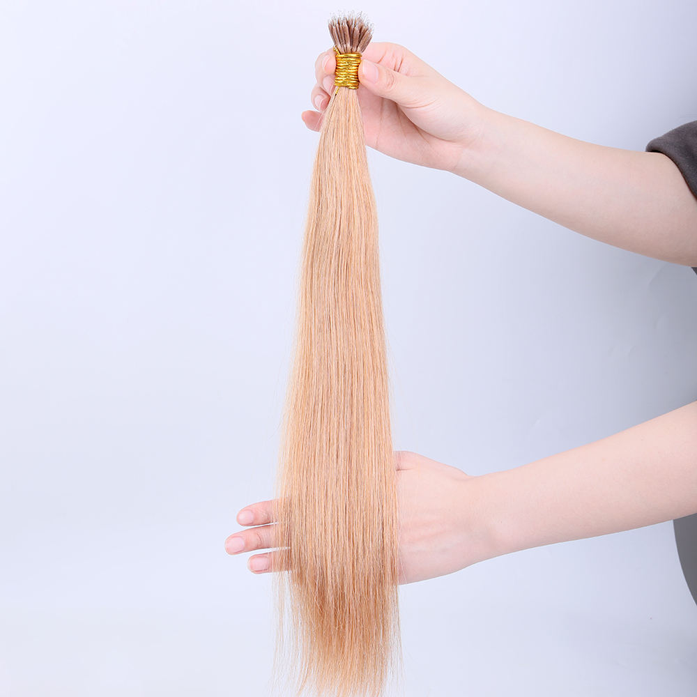 Brazilian Hair No Tangle No Shedding Nano Link Women Hair Extension In Bulk