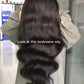 18 Inch 150% Density Natural Color Body Wave Texture Cheap Virgin Hair 5x5 Transparent Hd Lace Closure Wig For Women